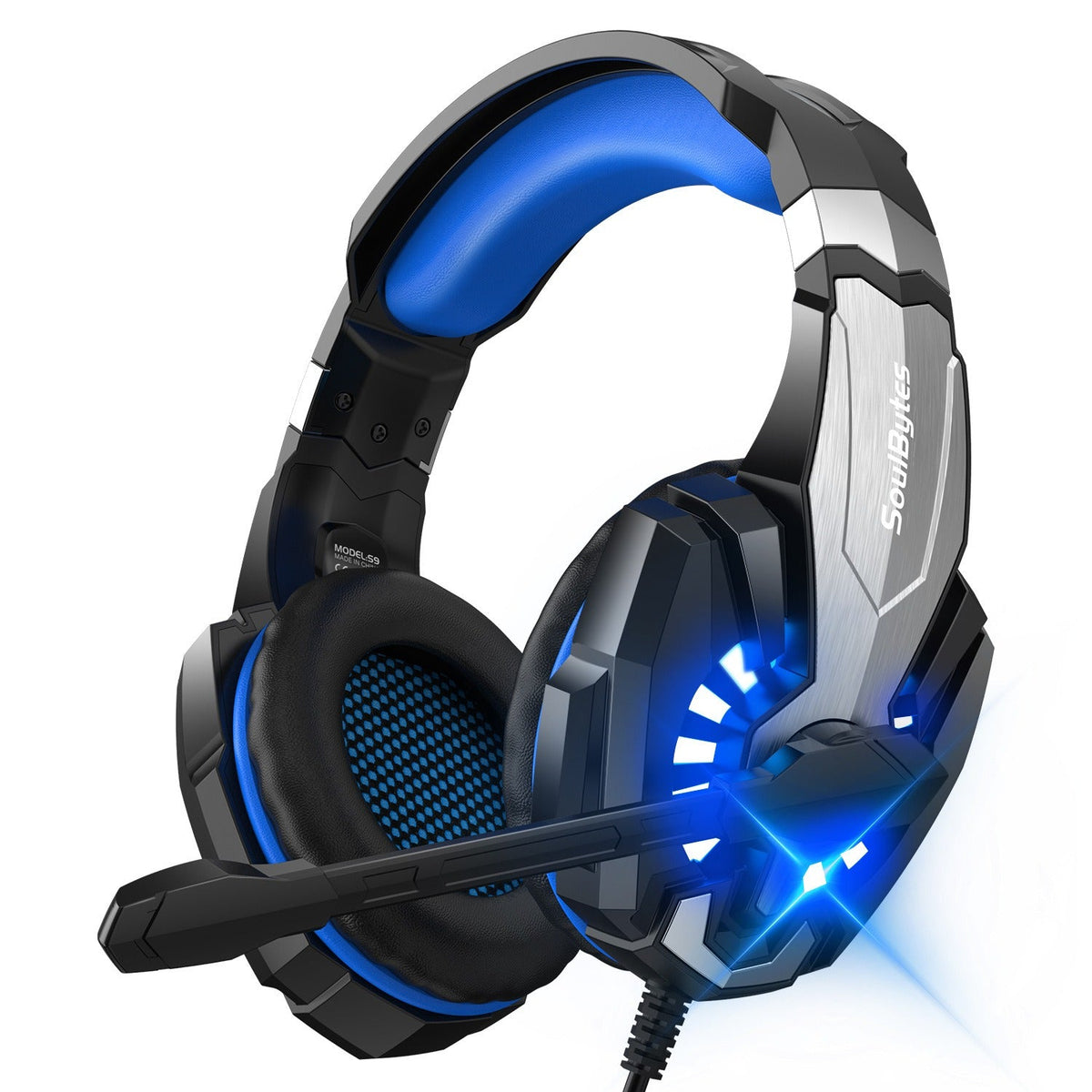 S9 Head mounted Esports Gaming Earphones Wired Luminous Computer Earphones PS4 Earphones - V.I.P Digital Presence