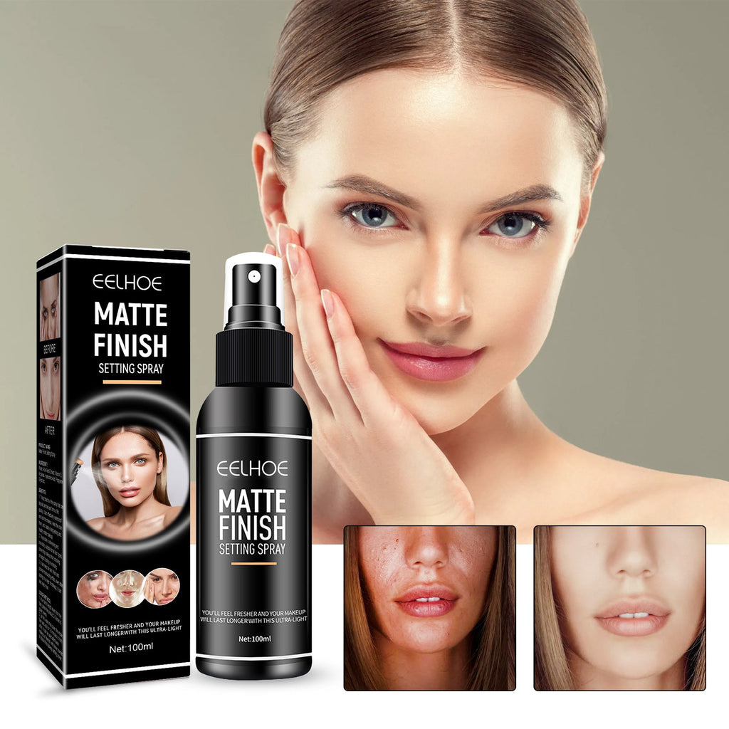 Matte Setting Spray, Oil Control Long-lasting Makeup Waterproof Setting Spray - V.I.P Digital Presence