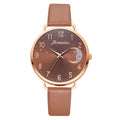 Women Watches Luxury Leather Band Watch Dress Clock Lady Wrist Watch - V.I.P Digital Presence