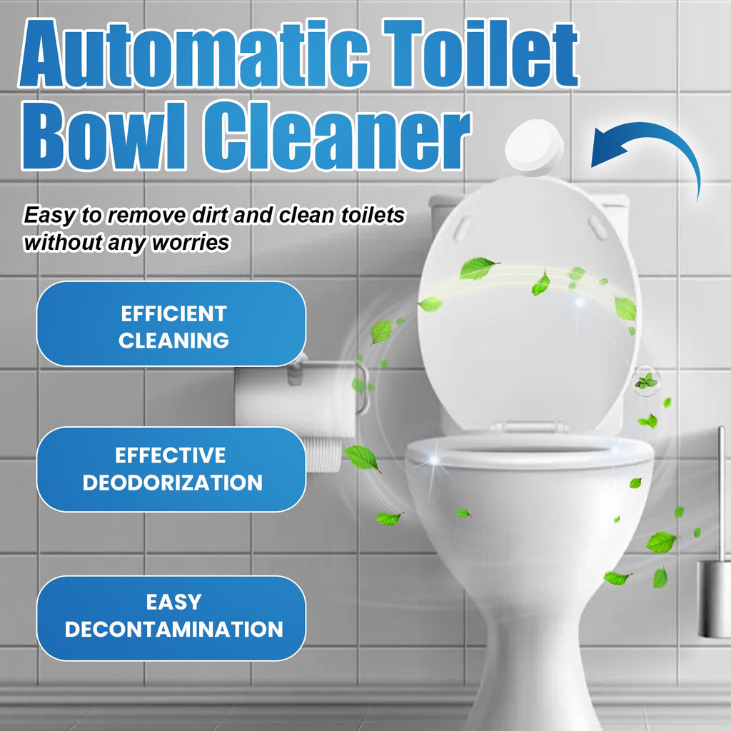 Automatic Toilet Bowl Cleaner, Toilet Cleaning Odor Urine Stains Dirt Cleaning Toilet Spirit Cleaner