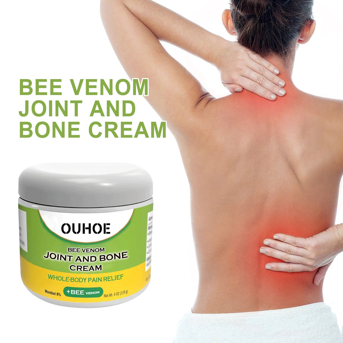 Joint Care Cream, Relief Swelling Pain Joint Body Care Massage Cream