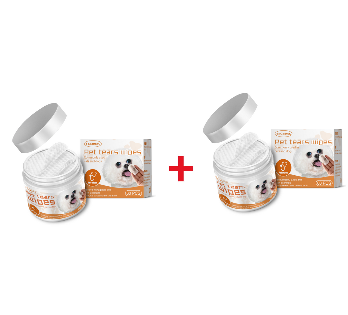 Pet Wipes Clean, Dogs And Cats Tear Stains Eye Cleaning Wipe Eye Dirt Cotton Pad - V.I.P Digital Presence