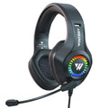 Head mounted gaming headphones wired e-sports luminous earphones mobile phones computers cool anchor headphones - V.I.P Digital Presence