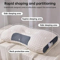 2025 New SPA Sleep Pillow: Sleep aid, neck support, orthopedic, soybean fiber massage, for home - V.I.P Digital Presence