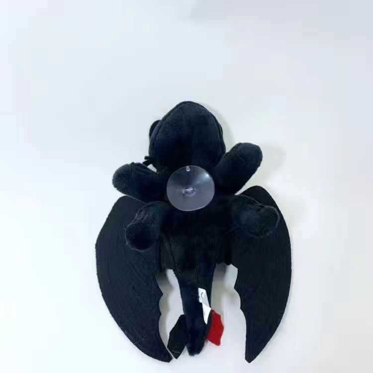 Toothless Helmet Suction Cup Doll Motorcycle Motorcycle Roof Skylight Night Fury Decoration - V.I.P Digital Presence