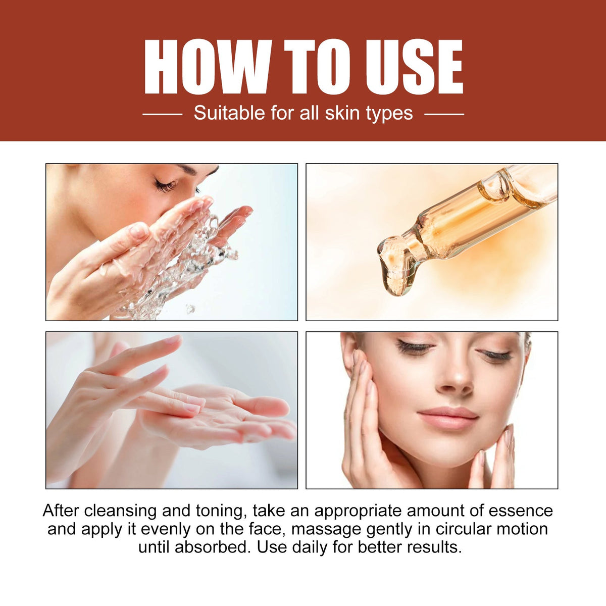 Palmitoyl Peptide Reversal Serum, Fade Lines Moisturizing Firming Anti-wrinkle Essence