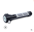 Solar Power LED Flashlight Multi-Functional Safety Hammer Torch Light USB Power Bank Magnet Survival Tool Emergency Light - V.I.P Digital Presence