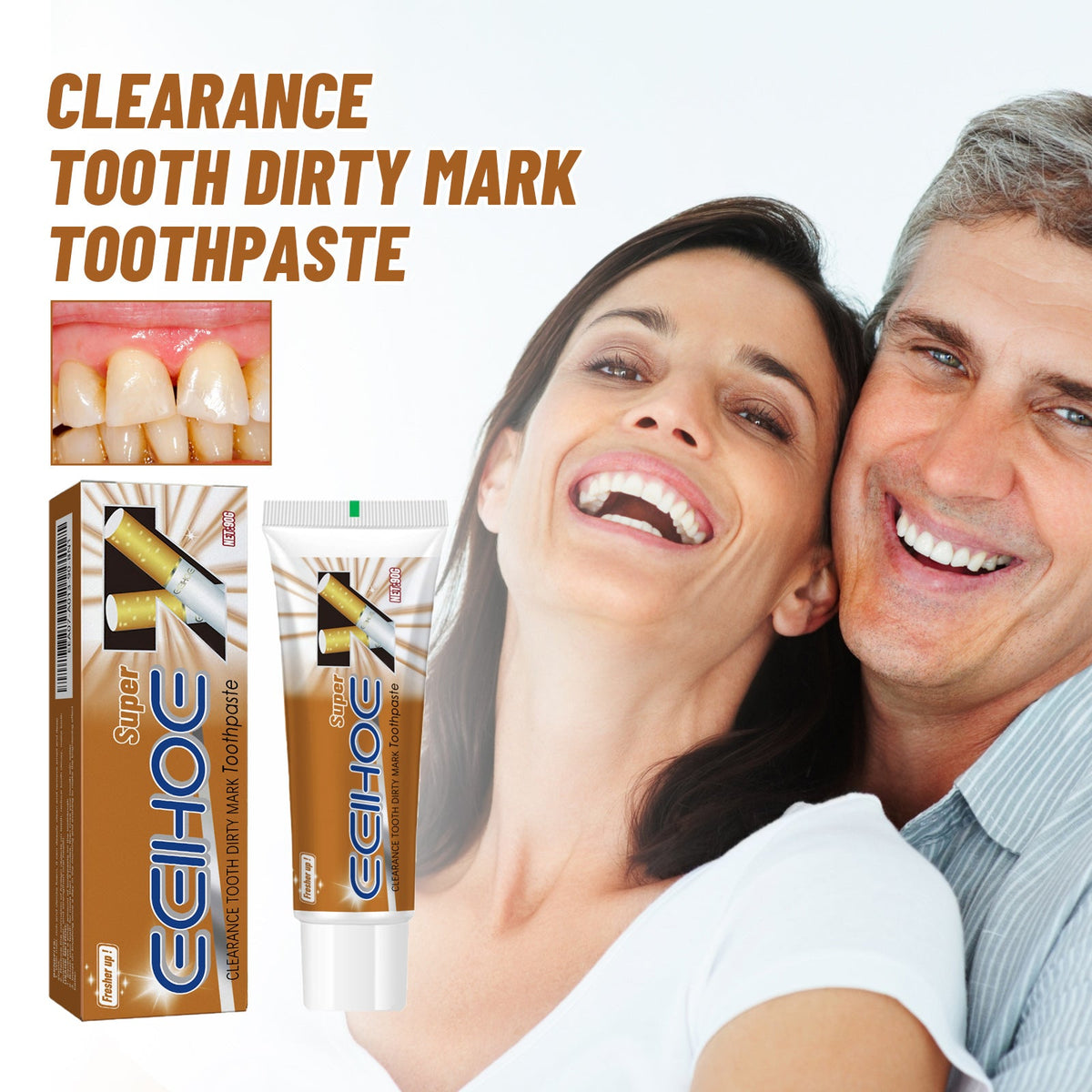 Stain Removal Toothpaste Cleans Teeth Odor Fresh And Beautiful Teeth Reduce Stains Everyday Care For Teeth
