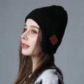 Wireless 5.0 Bluetooth Headset Cap Outdoor Warm Music Wrap Ear Cap - V.I.P Digital Presence