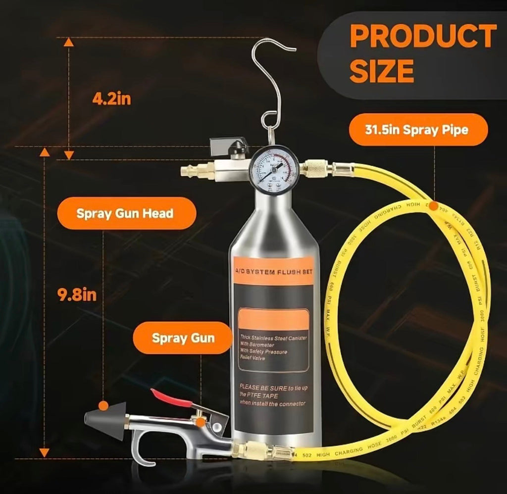 FlushPro AC Cleaning Tool Set