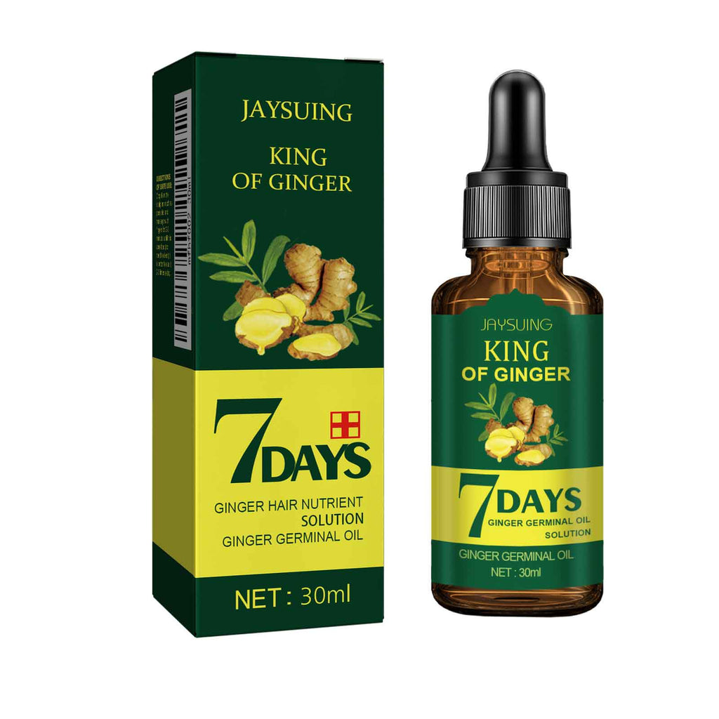 Ginger Hair Care Essential Oil Refreshing And Nourishing Scalp Follicles And Strengthening Hair Nutrition Solution - V.I.P Digital Presence
