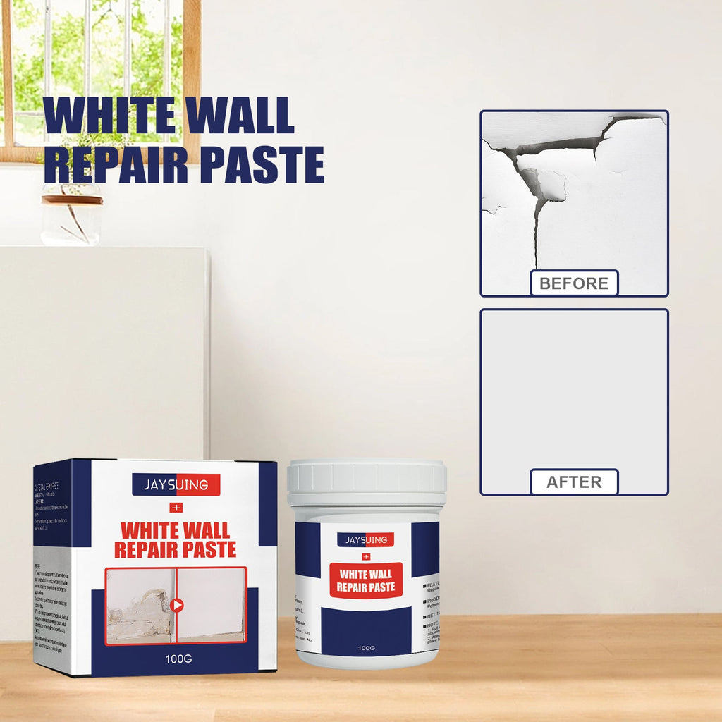 White Wall Repair Paste, Wall Maintenance Renovation Cover Repair Household Wall Repair Paste