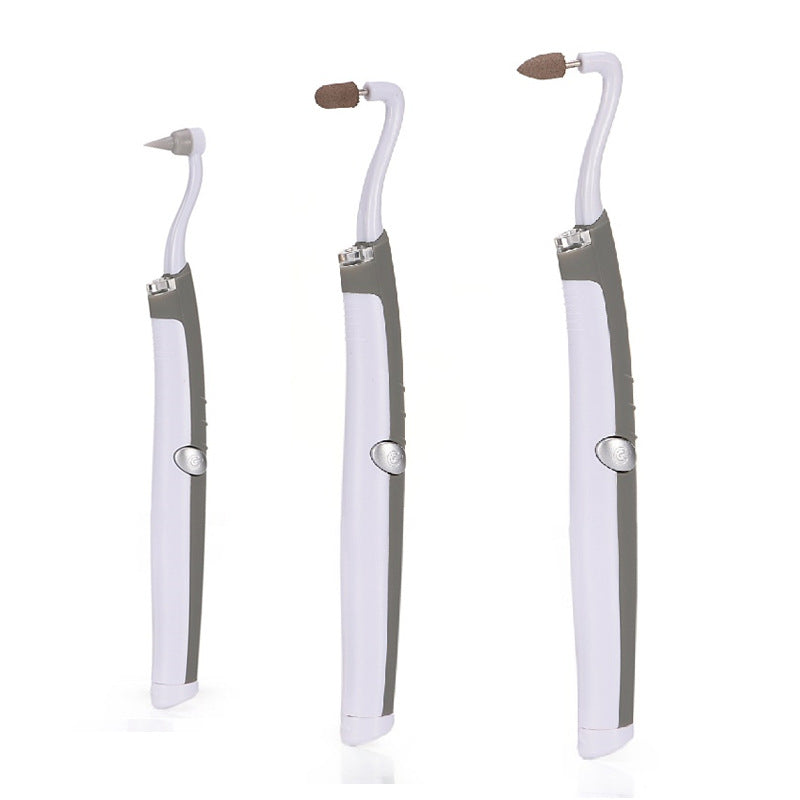 litpackLED sonic vibration electric teeth grinder polishing tooth cleaner removes dental plaque