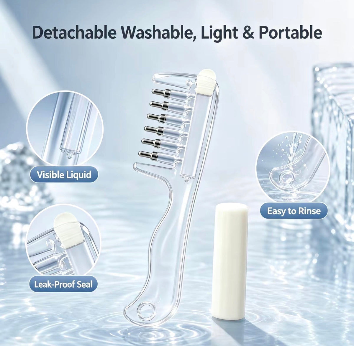 RootGlow Scalp Applicator Comb
