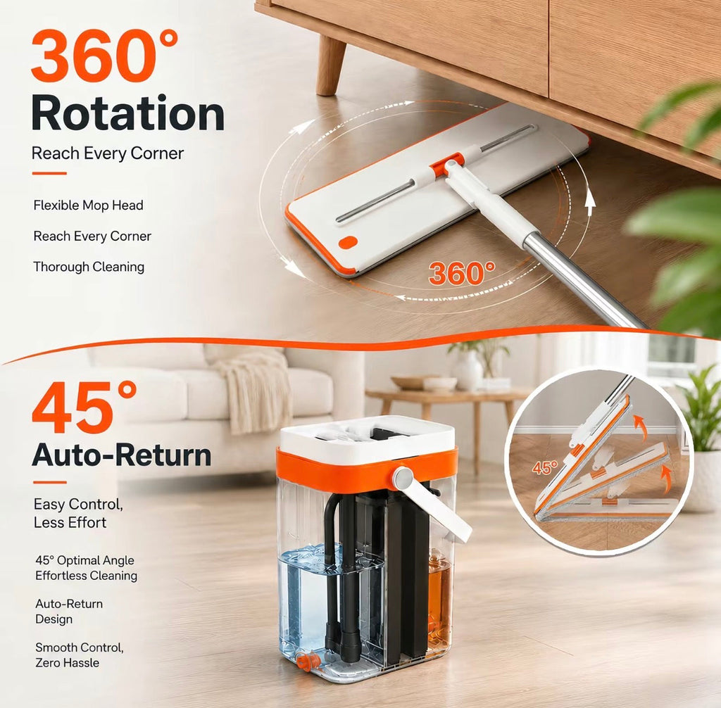 CleanSplit Flat Mop