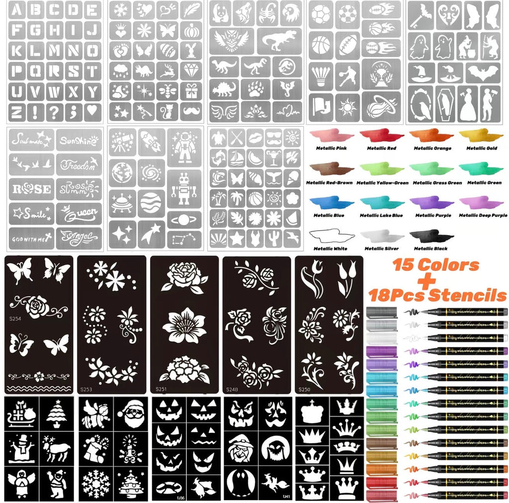 SkinInk Body Art Markers
