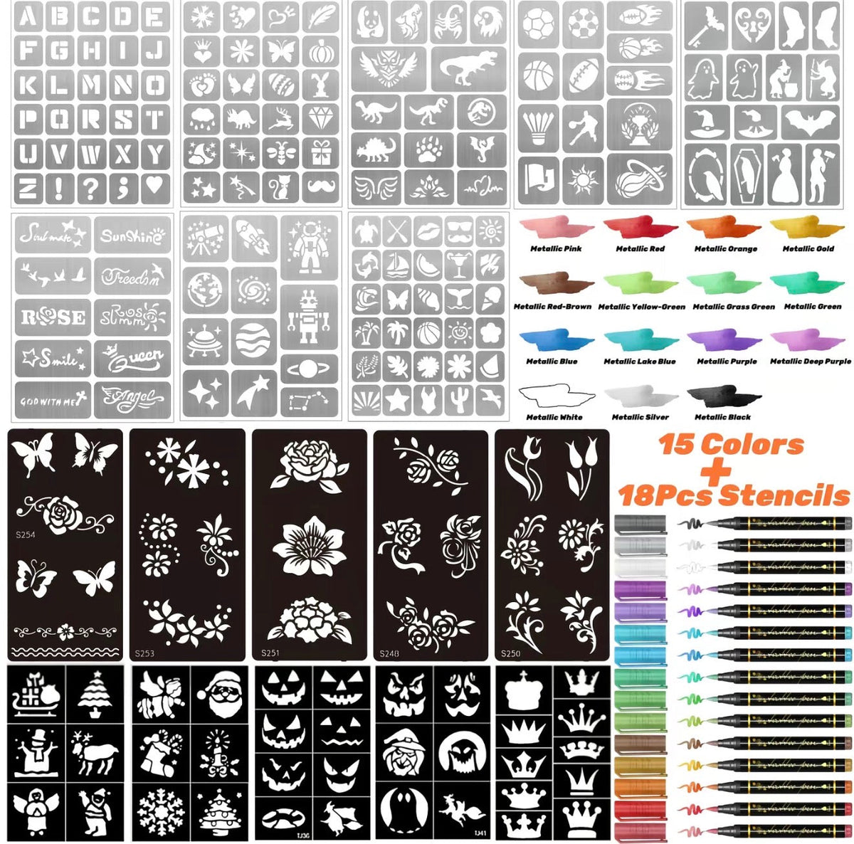 SkinInk Body Art Markers