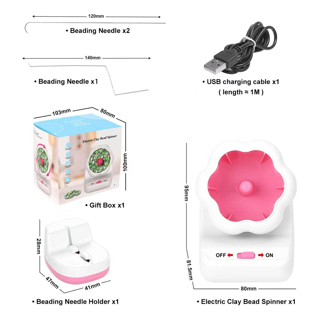 Electric automatic beading machine beading bowl DIY manual beading machine soft ceramic rice bead beading tool beading tool - V.I.P Digital Presence
