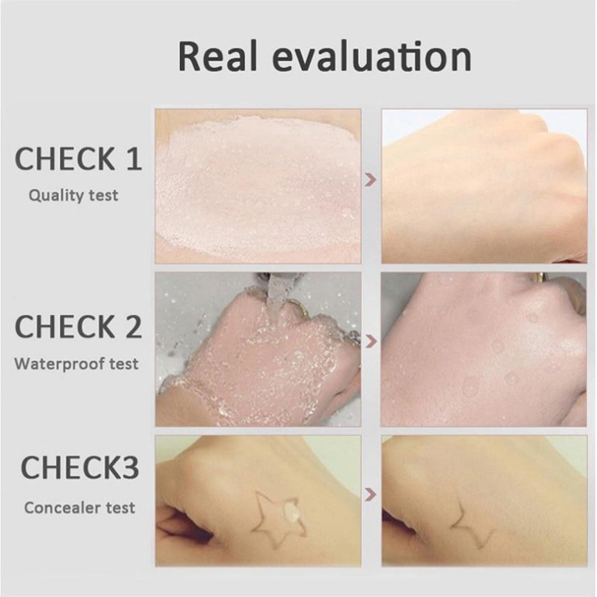 Concealer Color Change Liquid Foundation Concealer Long-Lasting Moisture Moisturizing, Moisturizing, Moisturizing, Warming, Brightening And Clear Complexion