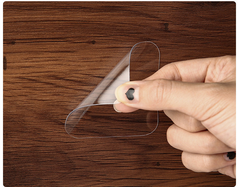 Multipurpose Transparent Traceless Removable Square Sticky Nano Gel Double Sided Adhesive Tape 6*6cm - V.I.P Digital Presence