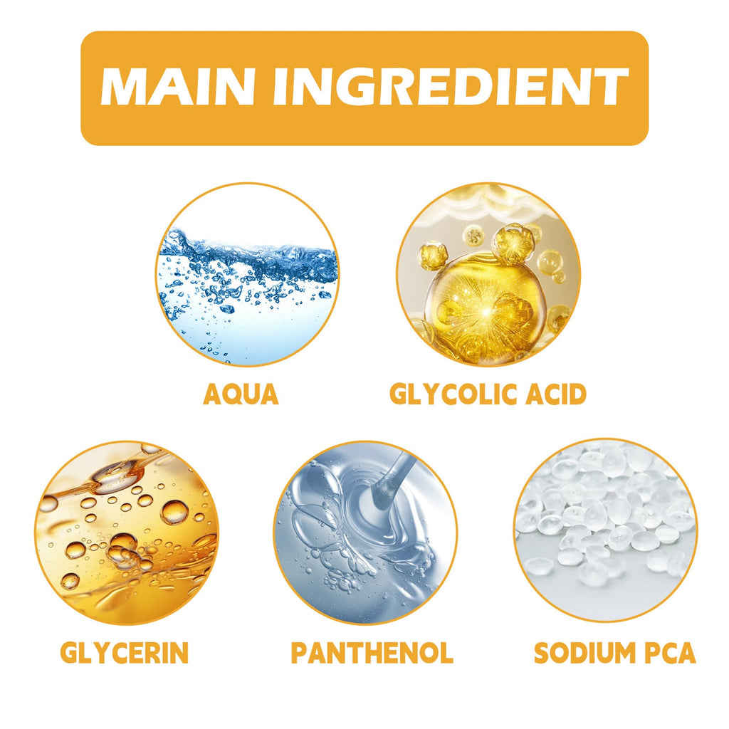Glycolic Acid 7% Toner, Remove Acne Lighten Acne Repair Acne Mark Moisturize Skin Toner