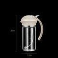 Food Grade Oil Pot Dual Use Glass Oil Spray Bottle Household Spray Sesame Oil Bottle Automatic Opening and Closing - V.I.P Digital Presence