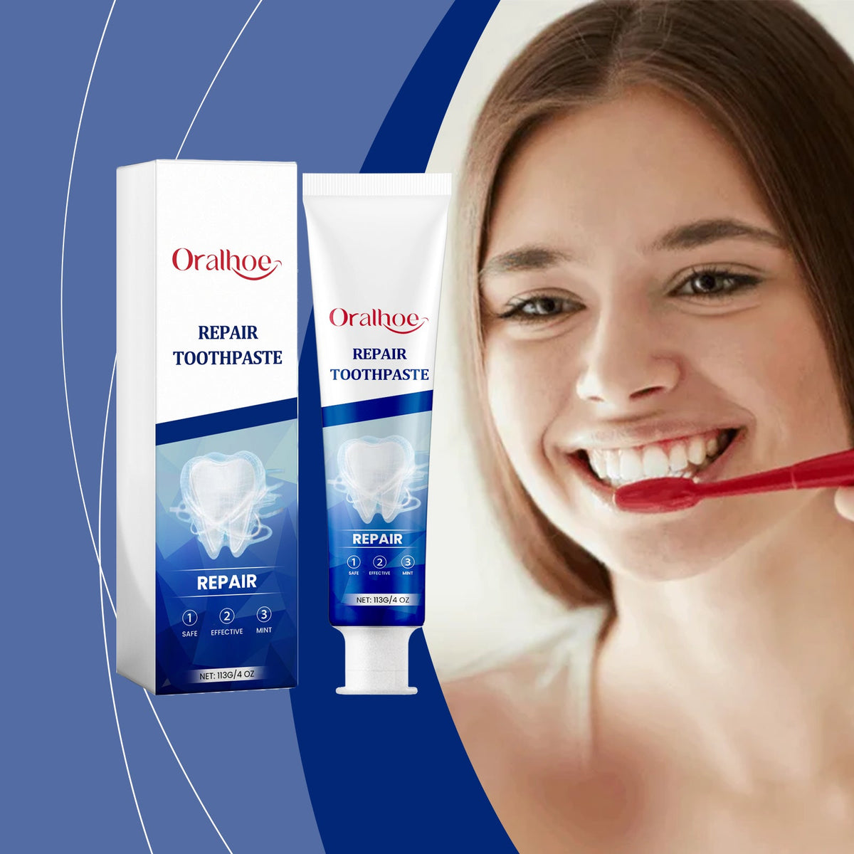 Cleaning Toothpaste Gently Cleans Odors And Dirt Care For Teeth Daily Hygiene Care Toothpaste