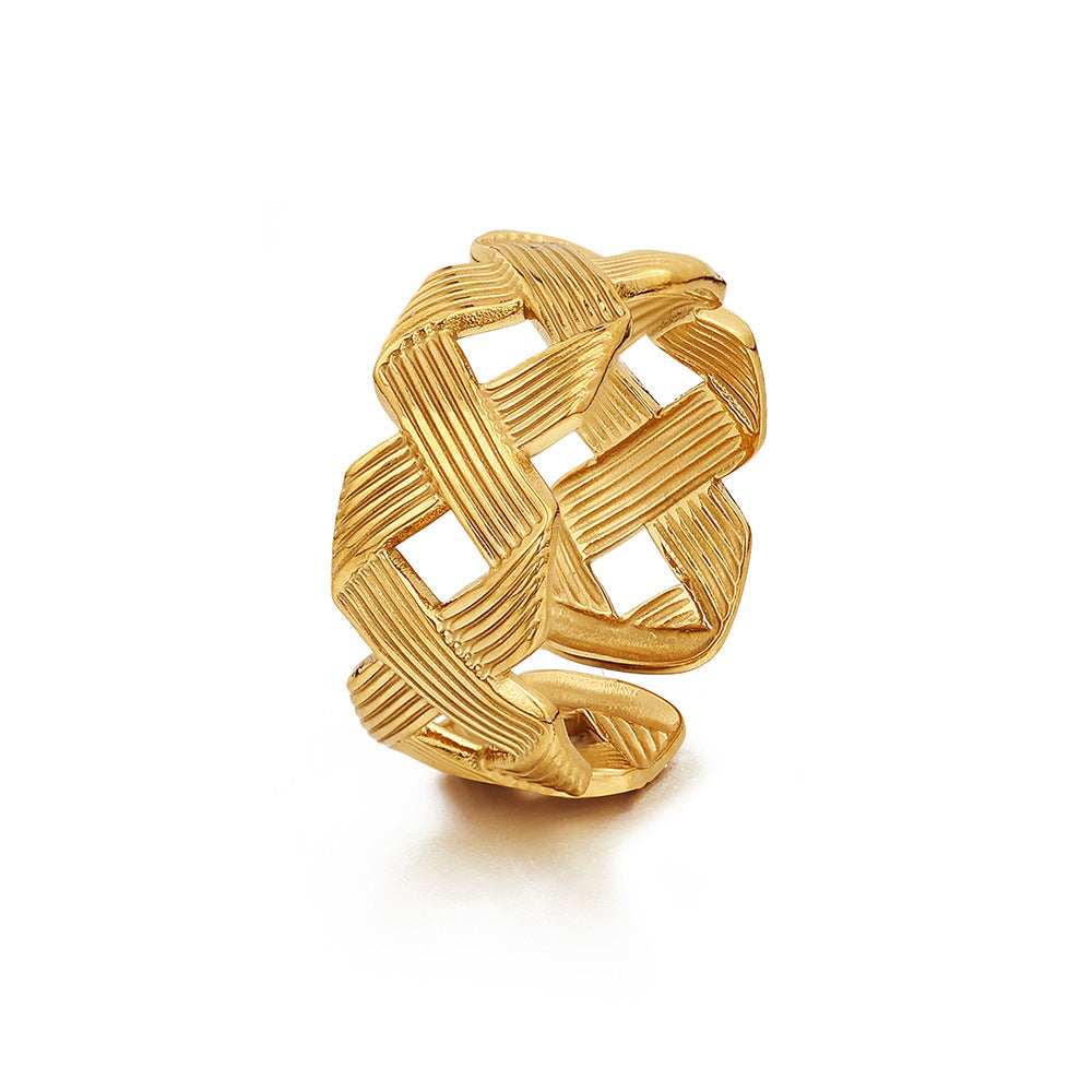 Personalized Trendy Ins Style Adjustable Ring for Women