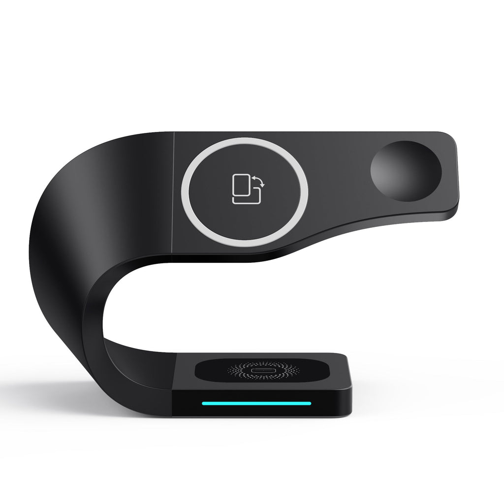 4 in 1 Magnetic Wireless Charger for iPhone12 Apple Watch Headphones Wireless Charging - V.I.P Digital Presence