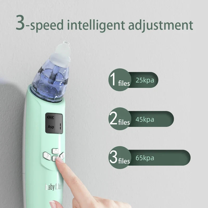 Babyfutur Baby Nasal Aspirator Electric Nose Cleaner Newborn infantil Safety Sanitation Nasal dischenge patency tool aspire