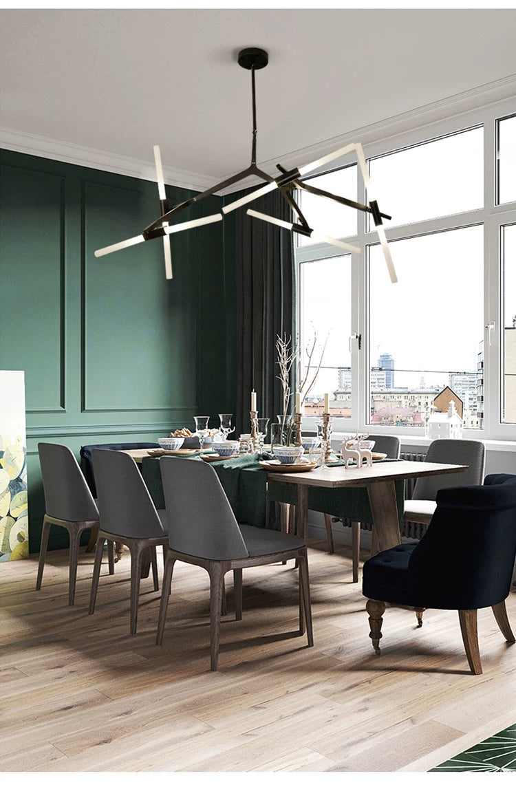 Modern Irregular Living Room Minimalist Dining Room Chandelier
