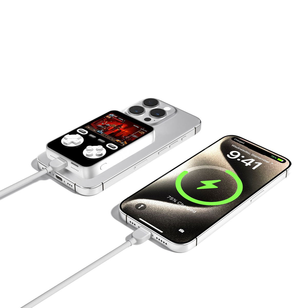 Game Machine Portable Battery For Mobile Phones 15W Magnetic Wireless Fast Charger