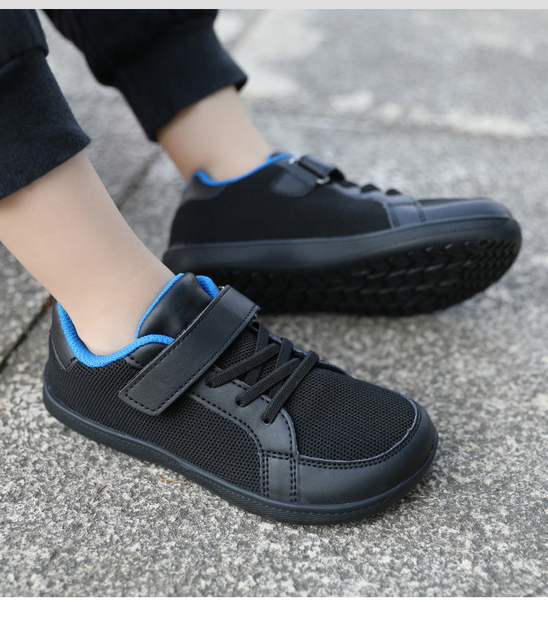 Children's Low-top Velcro Wide Toe Shoes