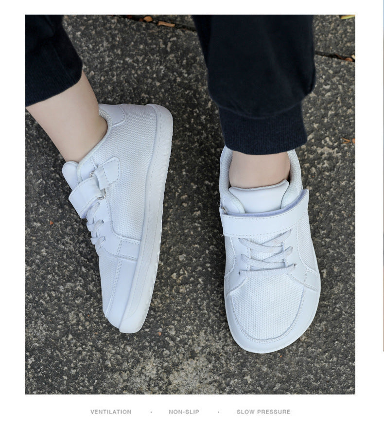 Children's Low-top Velcro Wide Toe Shoes
