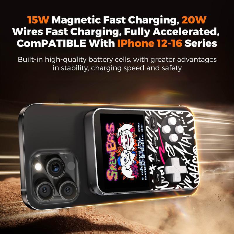 Magnetic Wireless Power Bank Handheld Game Machine Power Bank