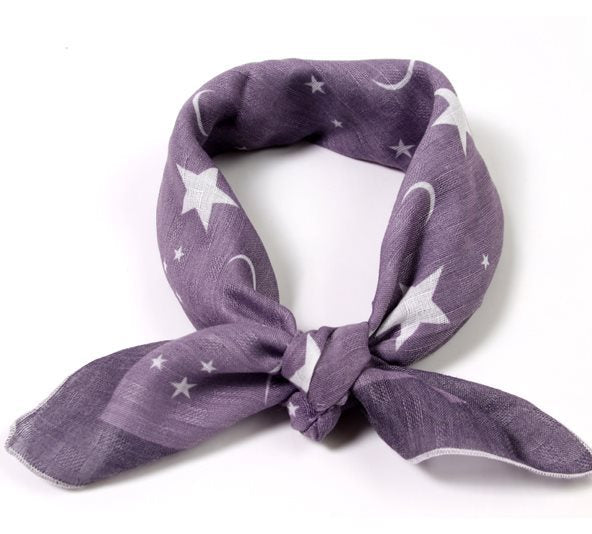 All-matching Men's Scarf Thin Youth Silk Scarf
