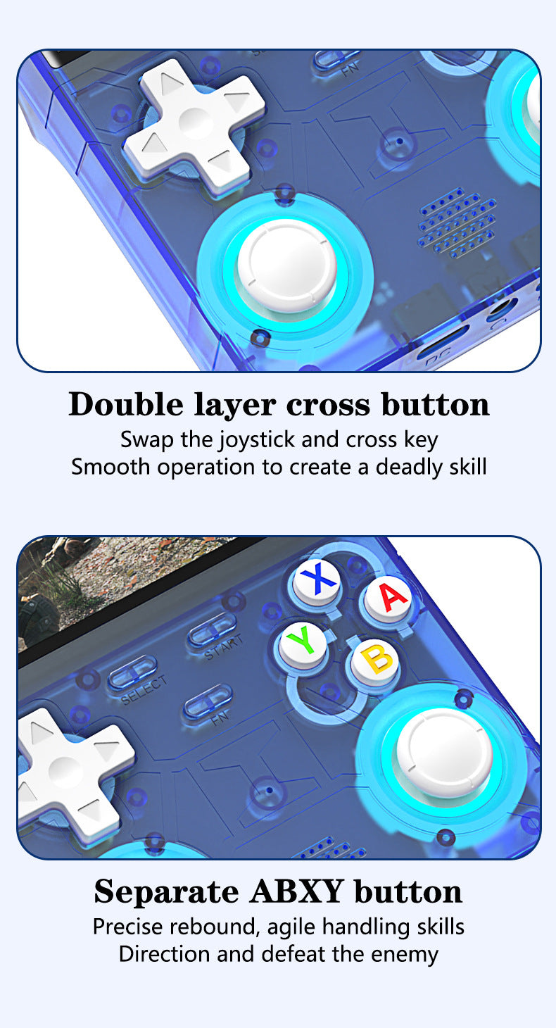 Handheld Game Machine 4-inch HD Screen Retro Arcade