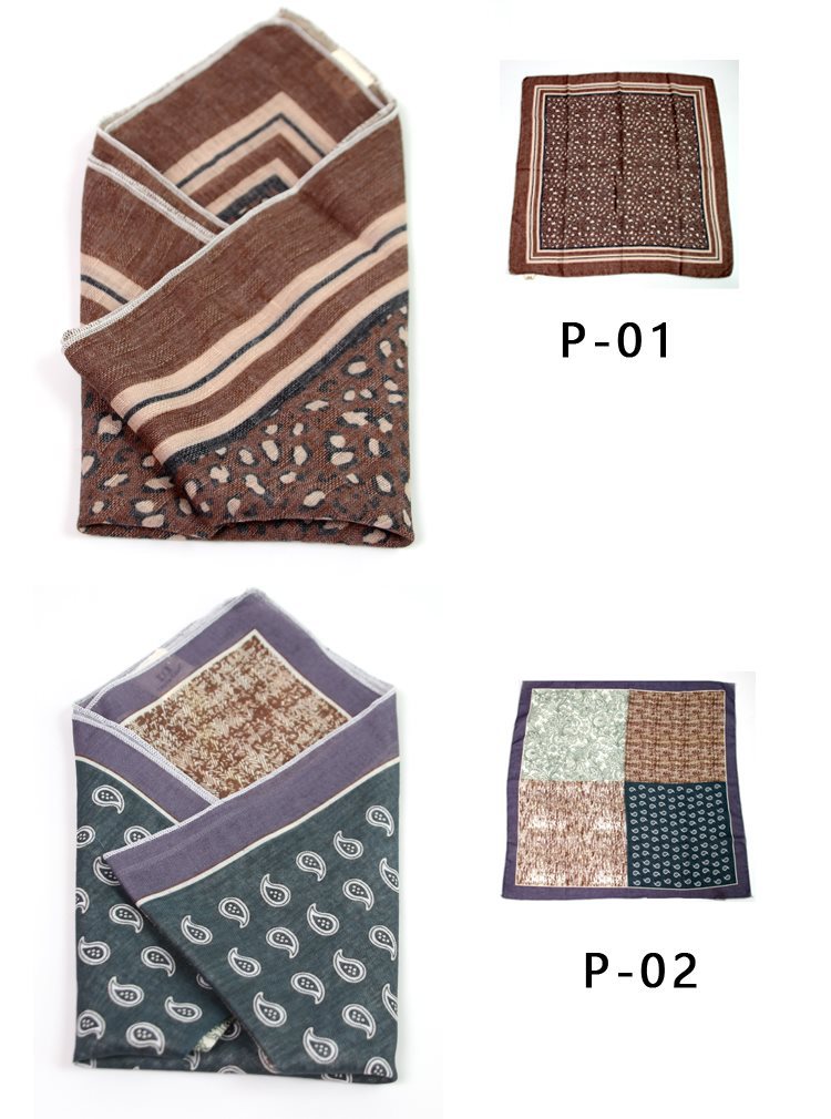 All-matching Men's Scarf Thin Youth Silk Scarf