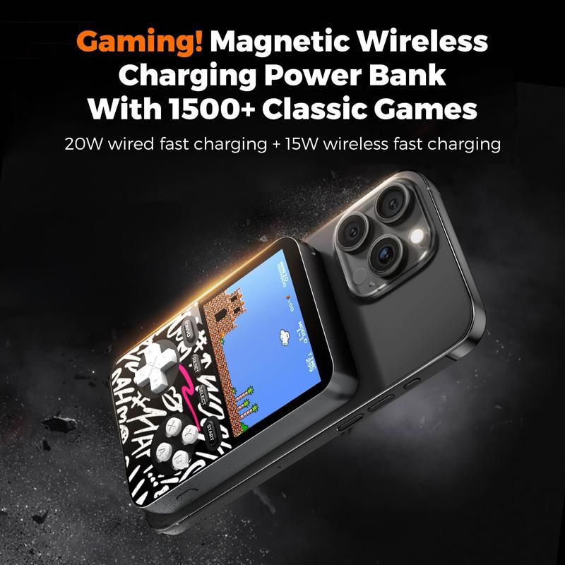 Magnetic Wireless Power Bank Handheld Game Machine Power Bank