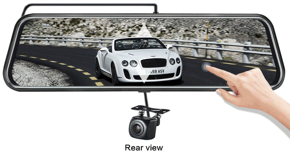 Front and Rear Dual Recording Rear View Mirror Dash Cam