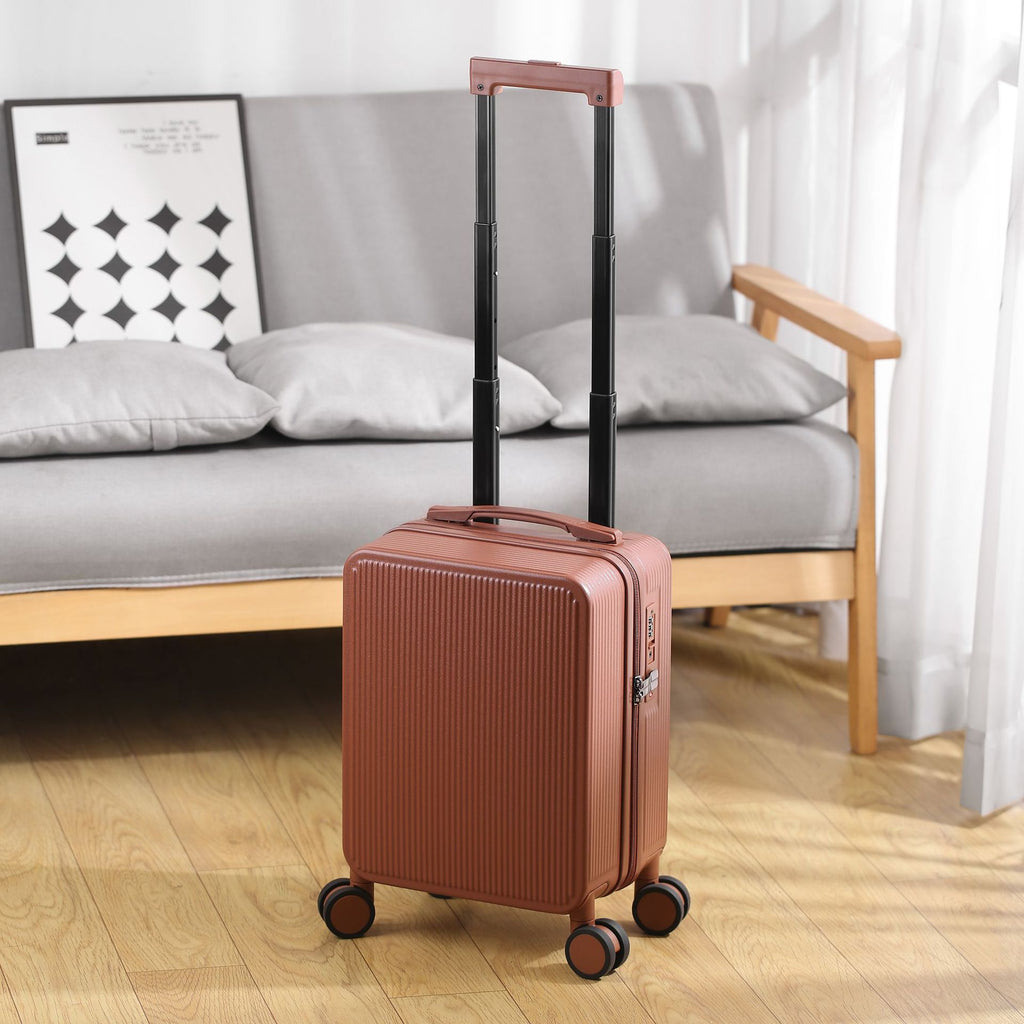 Men's And Women's Trolley Case Zipper Suitcase
