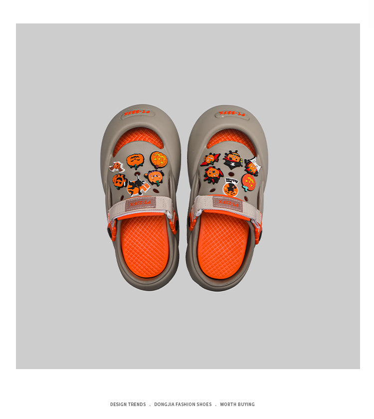 Summer Funny Baotou Beach Hole Shoes Men