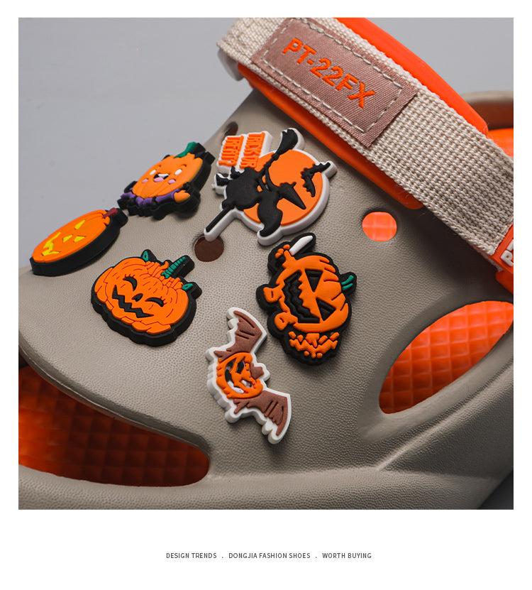 Summer Funny Baotou Beach Hole Shoes Men