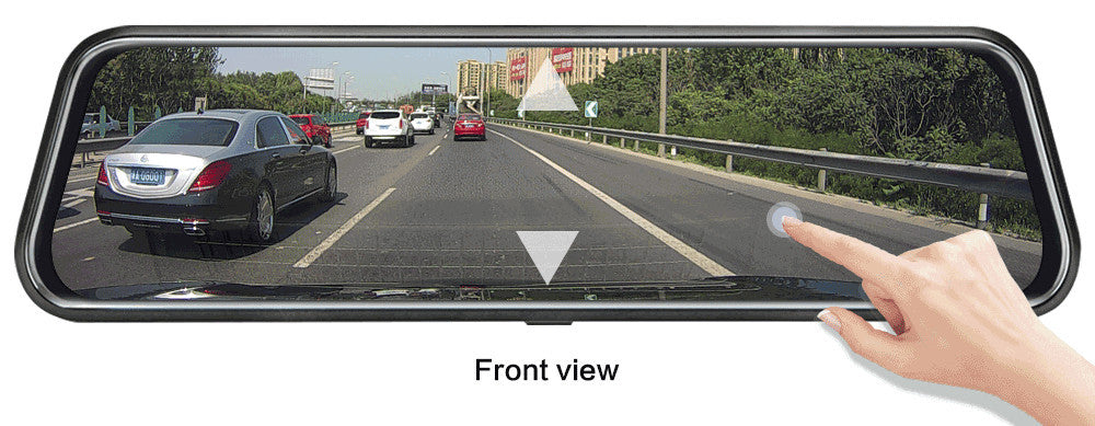 Front and Rear Dual Recording Rear View Mirror Dash Cam