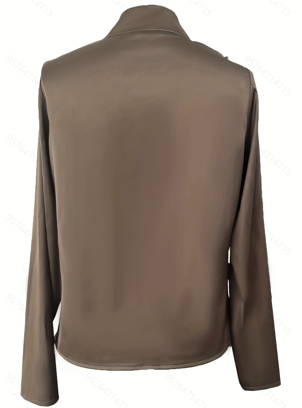 High-grade Shirt Temperament V-neck Design Sense