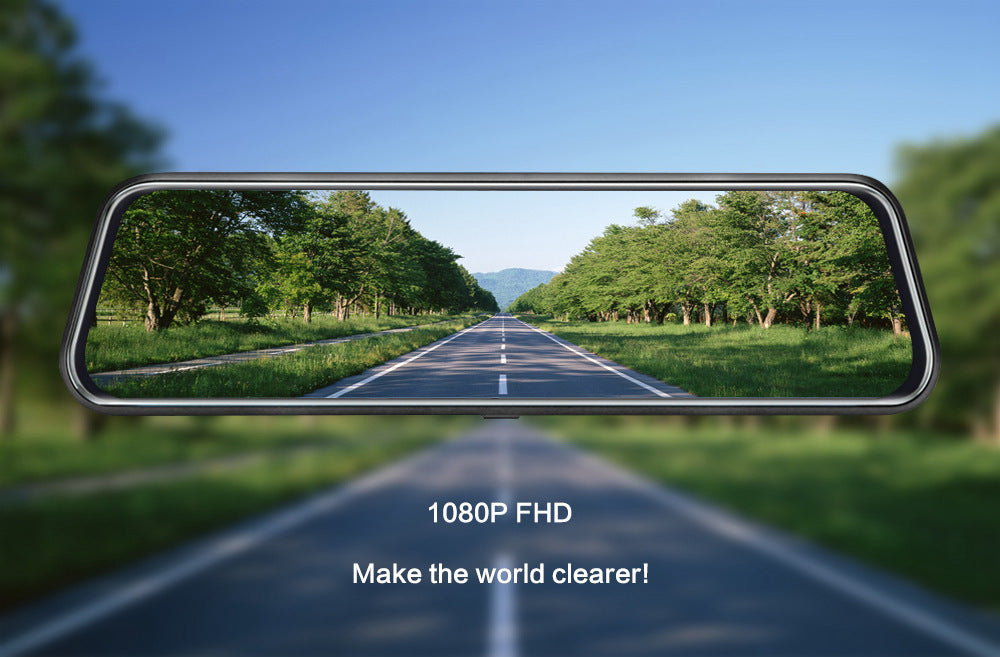Front and Rear Dual Recording Rear View Mirror Dash Cam