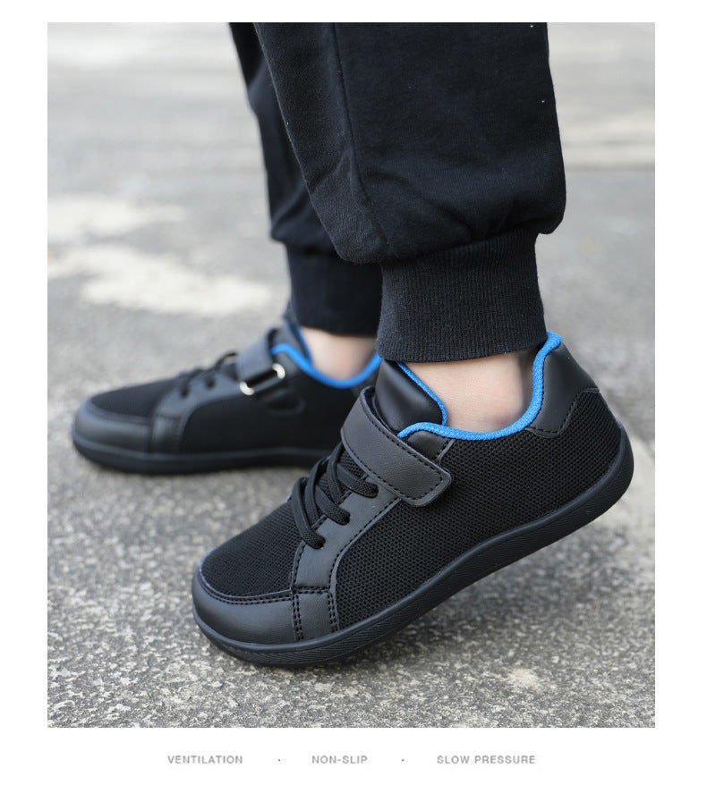 Children's Low-top Velcro Wide Toe Shoes