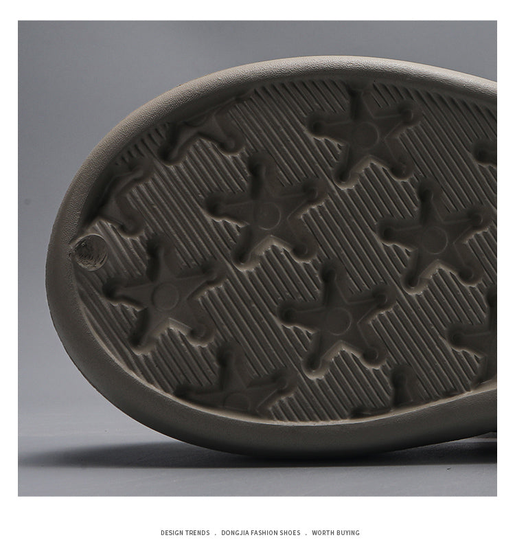 Summer Funny Baotou Beach Hole Shoes Men