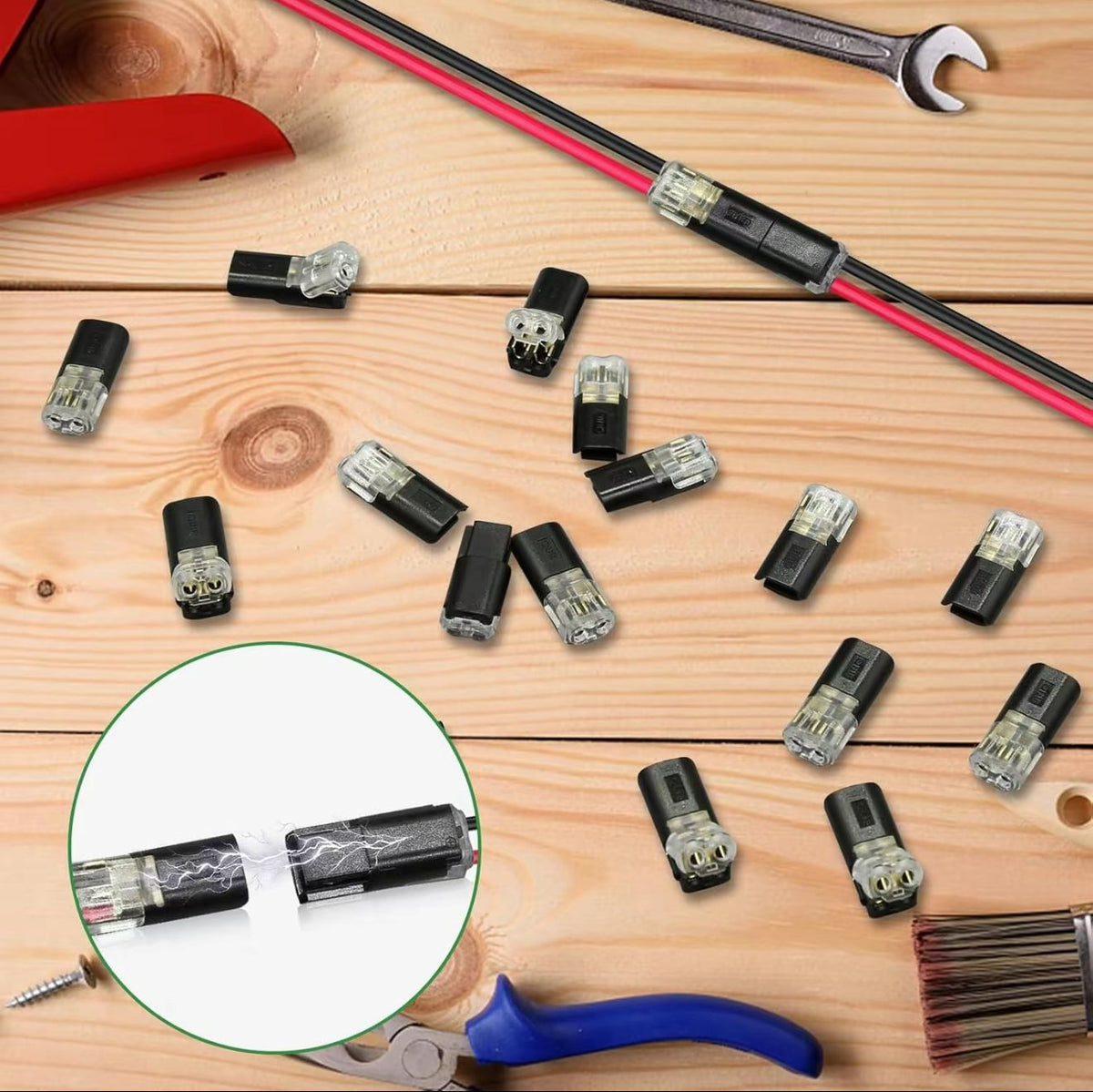 Lock Strip Connector