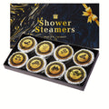 Eight 30 g Shower Steamer Tablets in Eight Fragrance Labels with Black-and-Gold Gift Box Packaging — image 7